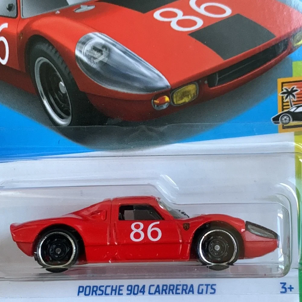 Hot Wheels Porsche 904 Carrera GTS HW Exotics 86 Red Racing Car Hotwheels 🆕 2024